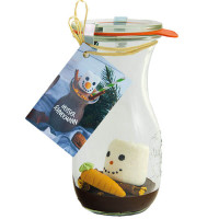 Heißer Schneemann -  Heiße Schokolade mit Marshmallow